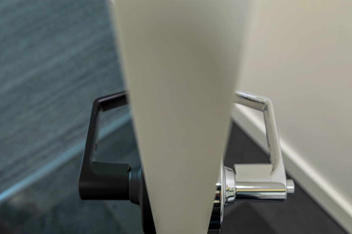 Split-Finish Hardware