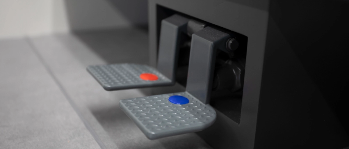 Pedal-Activated Sink Controls